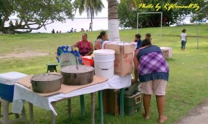 At the Boat Race in Corozal 1